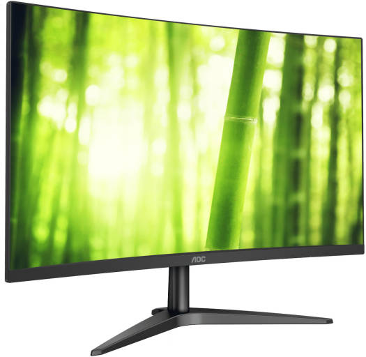 AOC C24B1H 23.6" FHD 1500R Curve Monitor, 60Hz Refresh Rate, 4ms Gtg Response Time, 102% SRGB Colour Space, 16.7 Million Colors, 3000:1 Contrast Ratio, 178 Viewing Angle, Low Blue, Black | C24B1H