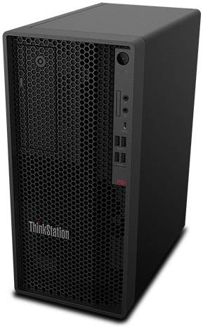 Lenovo ThinkStation P340 Tower Workstation PC, Intel Core i7-10700, 8GBDDR4 RAM, 1TB HDD Storage, Integrated Intel Graphics, DOS, Black | 30DHS14K00